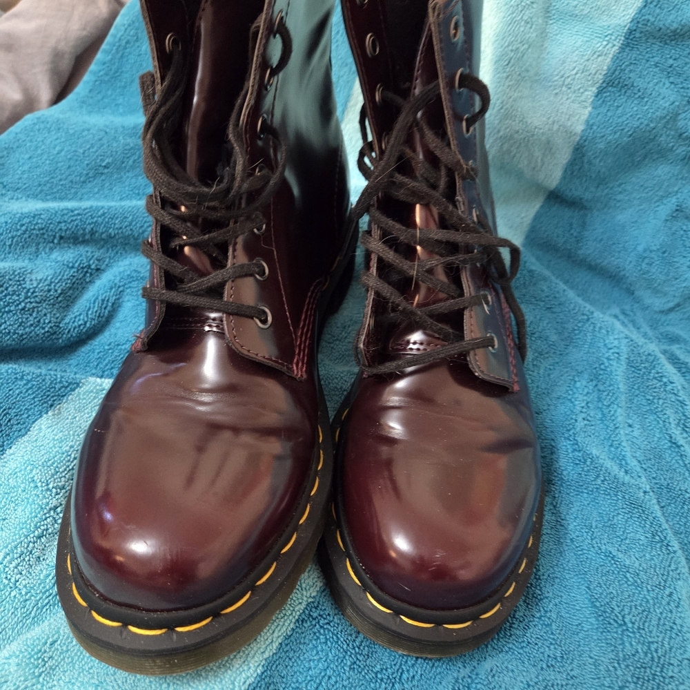 Dr. Martens Black Combat Boots